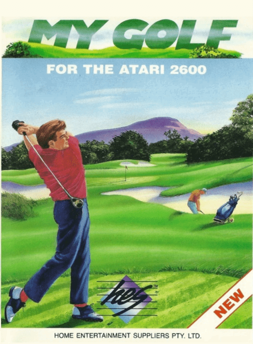 Golf box art for Atari 2600